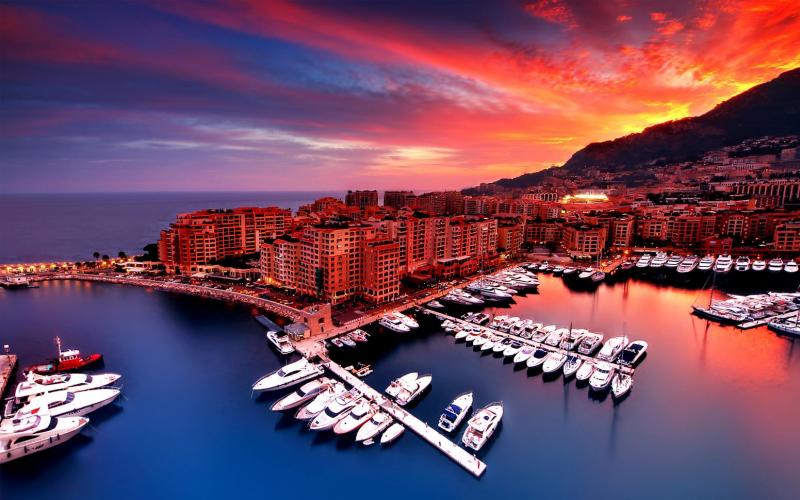 Monaco — Port of Fontvielle