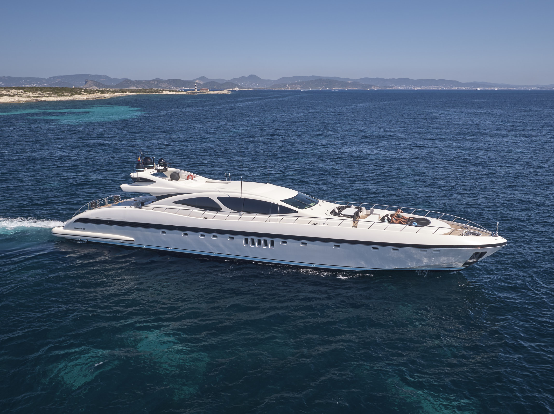 mangusta yachts for charter