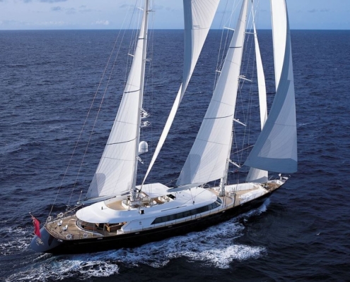 ALMYRA II Perini Navi 50m yacht charter