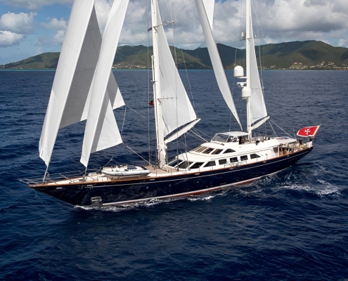 Perini Navi 40m sailing yacht for sale Monaco