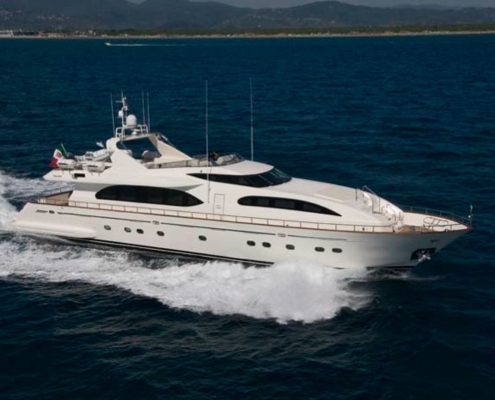 New Falcon 102 motor yacht for sale