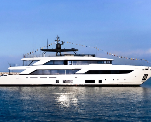 Custom Line Navetta 42 Superyacht for sale Italy