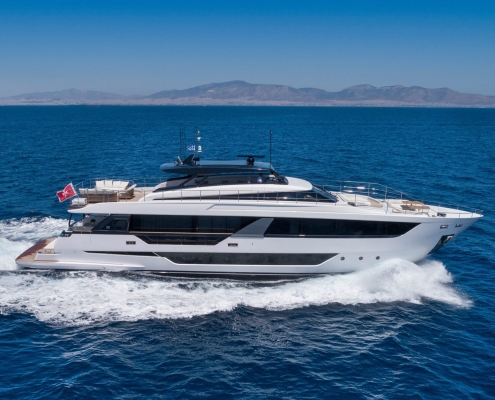 Ferretti 1000 Superyacht for sale greece